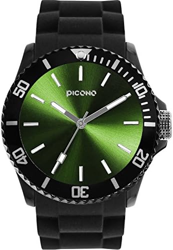 PICONO Balloon Water Resistant Analog Quartz Watch - Olive
