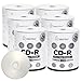 Smartbuy 700mb/80min 52x CD-R Silver Inkjet Hub Printable Blank Recordable Media Disc (600-Disc)