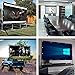 JARLINK 120 Inch Projector Screen,16:9 HD Movies Projector Screen Portable Anti-Crease for Home Theater Office Outdoor Indoor Support Double Sided Projection