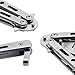 NYKKOLA 1Pcs Sliver Metal Practice Butterfly Comb Style Knife Trainer Tool