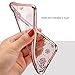 iPhone 6S Case, iPhone 6 Case, Cellaria Butterfly Floral Series - [Electroplate Bumper] Slim Luxury Lightweight Clear TPU Case Cover For Apple iPhone 6S/ iPhone 6 (4.7 inch), Rose Gold