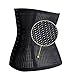 HOFAM Waist Trainer - Women's Latex Cincher - Breathable Workout Waist Corset Body Shaper Hook-and-Eye