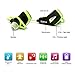 Bluetooth Headphones, ZZSY Wireless Bluetooth Earphone, Stereo In-Ear Noise Cancelling Sweat-proof Sports Headset with Microphone (Green)