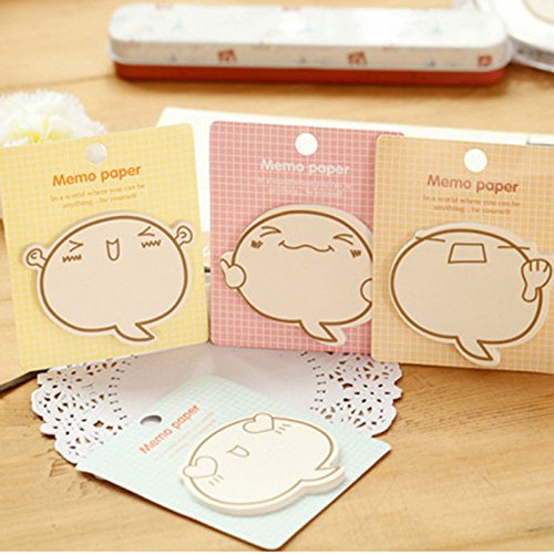 ARCTURUS 5Pcs/set Cute Sticker Post It Bookmark Point Marker Memo Notepad Sticky Notes - Thumbnail 7