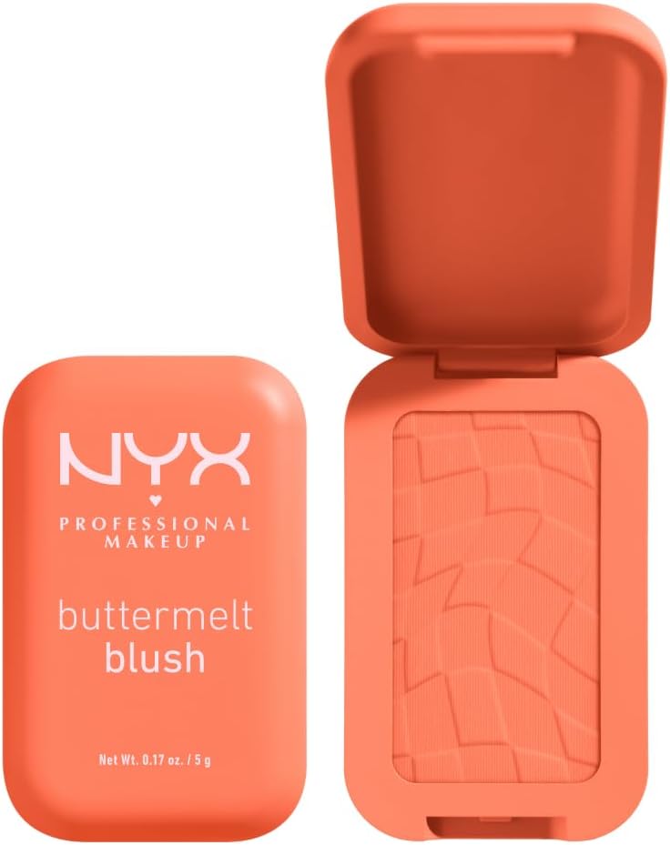 NYX Buttermelt Powder Blush Sooner The Butta 12H Vegan Formula