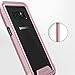 ZIZO ION Series for Samsung Galaxy Note 8 Case Military Grade Drop Tested with Tempered Glass Screen Protector Rose Gold Clear
