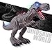 NV Light-up Dinosaur T-rex Toys Boys Kids,Walking & Roaring Battery Operated Dinosaur (Colors May Vary)