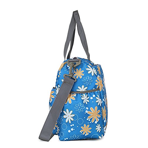 Fashion Multi-Purpose Diaper Tote Bags Baby Diaper Nappy Bag Large Capacity Mummy Bag (Blue-02)