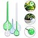 bouti1583 House Plant Watering Globes, Automatic Self-Watering System, Set of 4 PVC Balls, 10.3