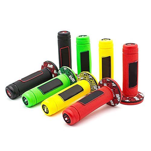 FXCNC Racing Universal Dirt Bike 7/8" Motorcycle Hand Grips Handlebar End Cap Plug Slider Standard Bars Honda Grom CRF150F CRF230F CRF250F CRF450F CRF250L CRF250Ｍ CR125R CR250R CRF150R - Thumbnail 6