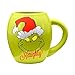 Vandor Dr. Seuss Grinchmas Naughty and Nice 18 oz. Oval Ceramic Mug