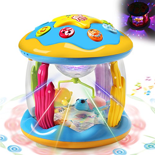 HOMOFY Baby Toys Ocean Park Rotating Projector,Various Pacify Music