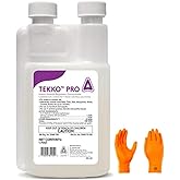 TEKKO PRO Insect Growth Regulator Concentrate 16 oz | Premium USA Supply Gloves for Safe Eradication | USA Supply Pest ID Card