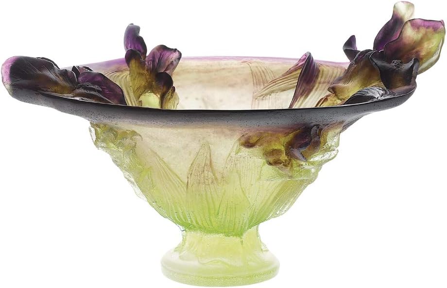 Daum Crystal Iris Bowl
