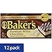 Baker's Premium White Chocolate Baking Bar (4 oz Boxes, Pack of 12)