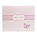 C.R. Gibson Pink Butterfly First Year Baby Calendar, 11'' W x 18'' H
