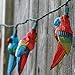 DEI Parrot Novelty Indoor/Outdoor String Lights, 8.5 Feet, 10 Lights