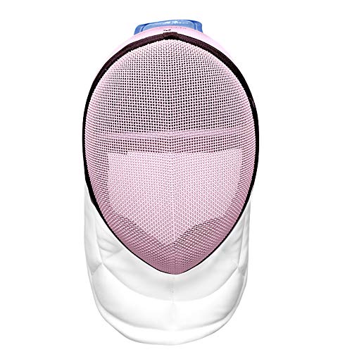 Unisex Washable 350N Fencing Mask for Epee (Pink, Large)
