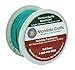 Mandala Crafts 1mm 109 Yards Peacock Green Cotton Waxed Cord for Jewelry Making Bracelet Cord Waxed String - Beading String Thread Jewelry Cords for Necklaces String