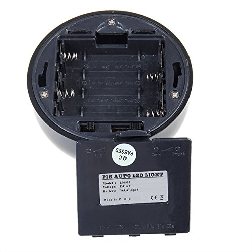 6-LED-Bulbs-Pir-Sensor-Motion-Detector-Light-Lamp-Black