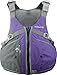 Stohlquist Women's Flo Life Jacket/Personal Floatation Device (Purple/Gray, X-Small/Small)