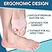 Metatarsal Pads for Women & Men | Ball of Foot Cushions | Premium Soft Gel Foot Callus Pad | Orthotics for Metatarsalgia | #1 Brand Recommended by Orthpaedics - Amazon Vine