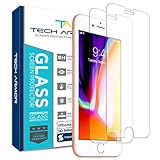 Tech Armor Apple iPhone 7 Plus (5.5-inch) Ballistic Glass Screen Protector [2-Pack] for Apple iPhone 7 Plus