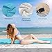 Sand-Proof Beach Blanket Large Size 10″X 9″ Waterproof Soft Durable Quick-Drying Laceration Resistant 201T Nnylon Material Portable Outdoor Picnic Mat for Family Friends Travel Camping Hikingthumb 2