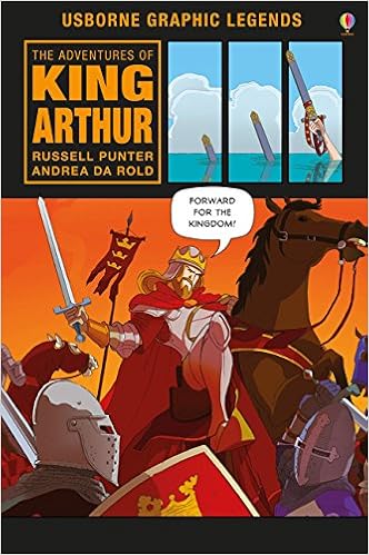 Image result for usborne graphic novels adventures of king arthur