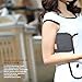 RFID Travel Passport Wallet and Credit Card Holder by FLYNOVA| Small Clutch with Zippered Pockets | Carry Money, Tickets, Documents | Includes Smartphone Pocket (Charcoal Grey)