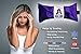 Hot Cold Unscented Eye Pillow and Eye Mask for Sleep, Yoga, Migraine Headaches, Stress Relief. By Happy Wraps - Amethyst
