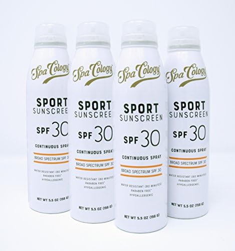 Spacology Sport 30 C-Spray, 5.5 Ounce (Pack of 4)