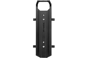 Topeak Omni QuickTrack Adapter – Large, Rear Rack Adapter for Topeak MTX/RX TrunkBags & MTX Baskets (120–160 mm Rack Width) – Lightweight 247 g Polymer Platform for Standard & Racktime Racks