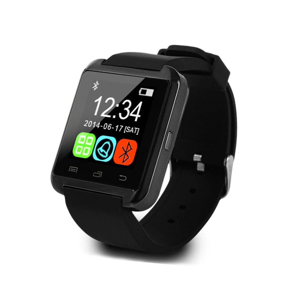 U8 Smart Watch Uwatch Wristwatch Phone Mate for Smartphones (Black)