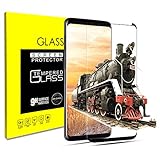 Samsung Galaxy S9 Plus Tempered Glass Screen Protector, [Bubble-Free] [9H Hardness] [Anti-Scratch] HD Clear Film Screen Protector for Galaxy S9 Plus (2018) (Galaxy S9 Plus)