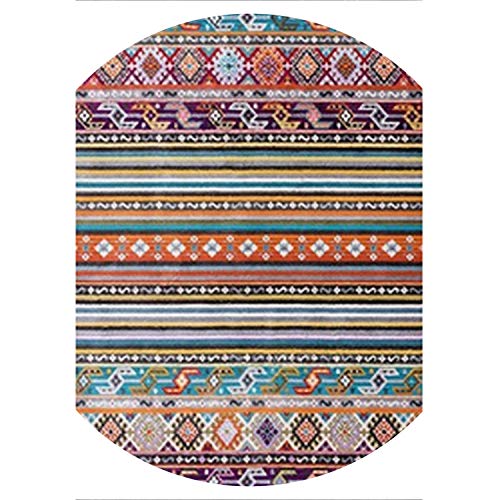 Retro National Wind Soft Area Rug Living Room Bedroom Kitchen Corridor Floor Carpet Full of Home Decoration Kids mats,3,45x75cm