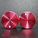 Riverstone Audio - Pair (2 PCS, Red) Potentiometer Knobs - For 1/4 inch dia. Shaft - Solid Aluminum - CNC Machined, 25mm dia. x 15mm height, Volume Control Knob - Anodized Finish RED, 1/4 inch shaft