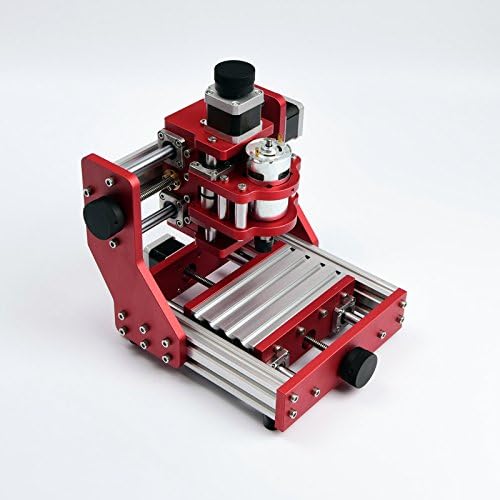 2-in-1 DIY CNC Router Kit + 500mW Laser Engraver, 12x08cm, Mini Milling Machine, USB Desktop Engraving Carving Machine, For Wood and Metal