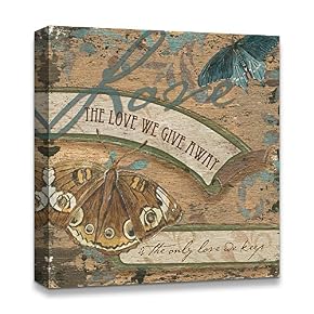 Canvas Wall Art Abstract Antique Style...