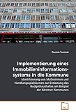 Image de Implementierung eines Immobilieninformationssystems in die Kommune: Identifizierung von Maßnahmen und Handlungsspielräumen zur Entlastung des ... de