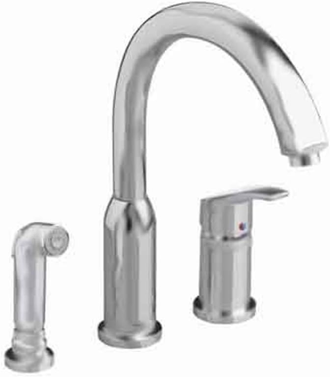 American Standard 4101.301.075 Arch HiFlow Kitchen Faucet, Stainless
