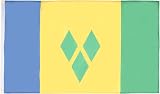 AZ FLAG Saint Vincent Flag 3x5 ft 100D Polyester Two Metal Grommets