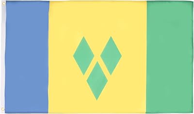 AZ FLAG Saint Vincent Flag 3x5 ft 100D Polyester Two Metal Grommets