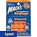 Macks Moldable Silicone Ear Plugs, Kids Size, 6 Pair 6 Count (Pack of 6)