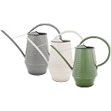 Gardman Gießkanne Aus Verzinktem Stahl – 4,5 Liter, Pflaumenfarbe, Mit Rosette