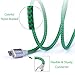 Micro USB Cable, 5-pack Premium Braided Charging Cable 6ft High speed USB 2.0 A Male to Micro B Sync and Durable Cable by Boxeroo for Samsung, HTC, Sony and Other Android Smartphone