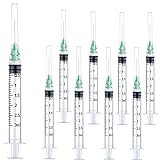 Luer lock 3ml 21Ga 1 Inch(25mm), 50 Pack Sterile
