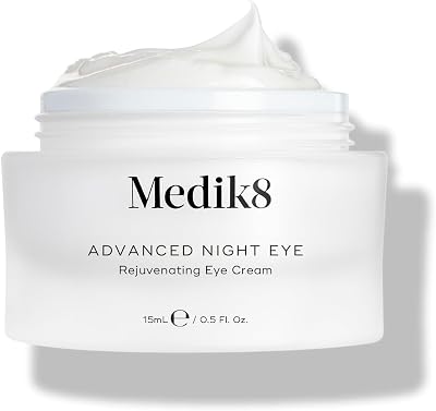 Medik8 Advanced Night Eye Cream 15ml - Smooth Fine Lines Brighten Dark Circles