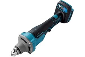 LINGYUE Die Grinder 6mm Collet, 4-Speed Max.28000RPM Electric Die Grinder, Cordless Die Grinder for Makita 18V Battery,Brushless Power Die Grinder for Metal Grinding Deburring Polishing