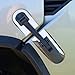 Ferreus Industries Polished Stainless Hood Latch Trim fits: 2003-2009 Hummer H2 OTH-100-04